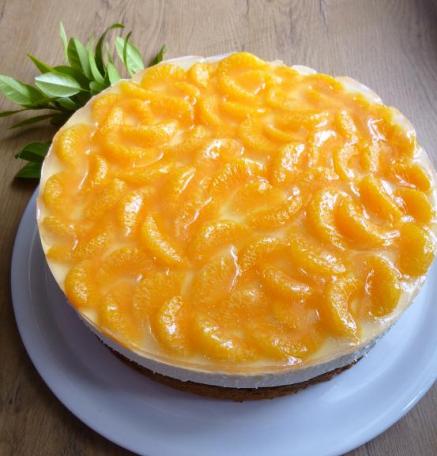 Mandarinen-Quark-Torte